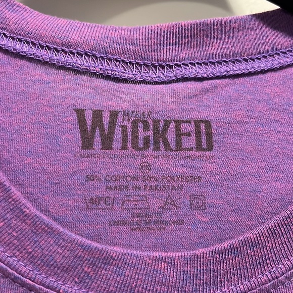 I 💜 oz wicked musical play shirt fitted JUNIORS - Picture 4 of 7